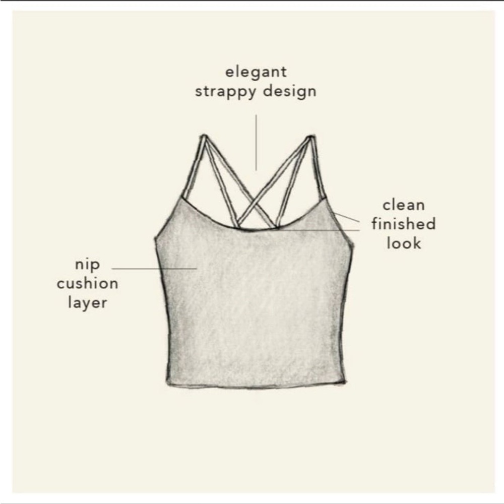 Blogilates for Target Women's Strappy Cropped Tank Top in Lime Green XL - Picture 4 of 7